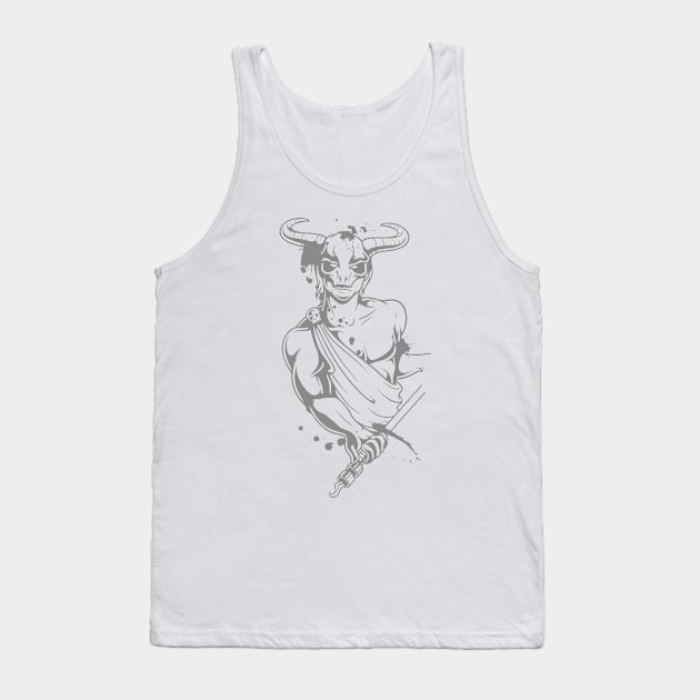 Roman Minotaur Tank Top by Designious